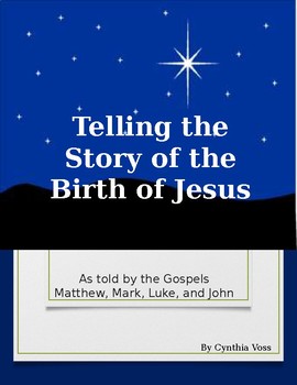 Preview of Jesus Story Circles - The Story of Jesus told by Matthew, Mark, Luke, and John