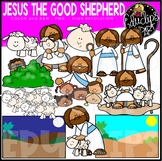 Jesus The Good Shepherd Clip Art Set {Educlips Clipart}