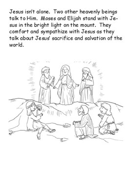 Jesus Transfiguration Lesson by Smiling Students Lesson Plans | TPT