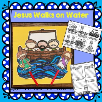 Preview of Jesus Walks on Water, Jesus Walks on Water Craft and Sequence