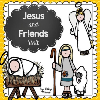 Jesus and Friends Craftivity and Unit by victoria moore | TpT