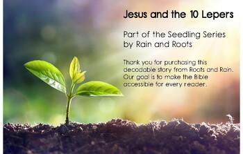 Preview of Jesus and the 10 Lepers: A Decodable Bible Reader
