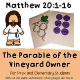 Jesus and the Parable of the Vineyard Owner  - Children's 