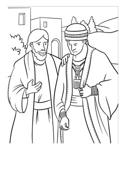 young man coloring page