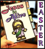 Jesus is Alive! The Easter Story Coloring Book with Tabs! 