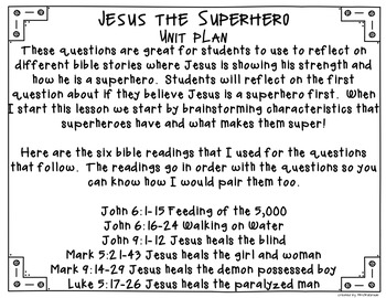 jesus the original superhero