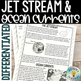 Jet Stream | Ocean Currents | Jet Stream Differentiated Worksheet
