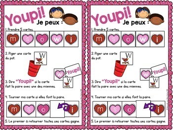 Jeu Youpi La Saint Valentin French Valentine S Day Themed Game Centre