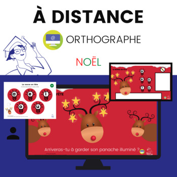 Jeu Zoom Orthographe de NOËL - French Distance Learning Zoom Christmas Game