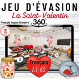Jeu d'évasion La Saint-Valentin 360° Français A1 FLE digit