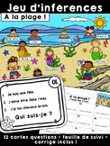 Jeu d'inférences - À la plage !