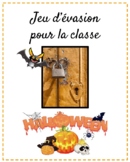 Jeu d'évasion (French Escape Room):  c'est Halloween