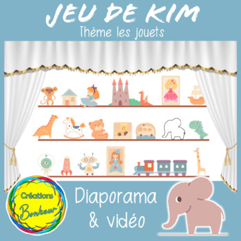 Preview of Jeu de kim – Observation de jouets