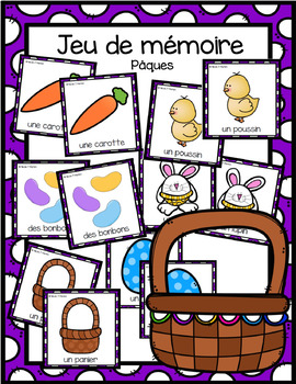 Jeu de mémoire - Pâques by Maternelle de Mme Nicole