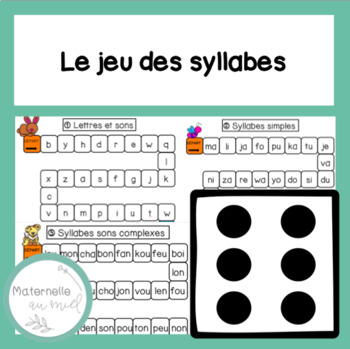 Preview of FREEBIE - Le jeu des syllabes