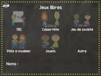 Preview of Jeux libres