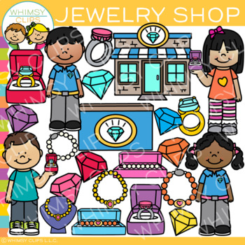 Preview of Jewelry Store Clip Art