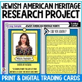 Jewish American Heritage Month - Trading Cards - Biography