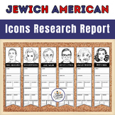 Jewish American Heritage Month Writing icons Biography Res