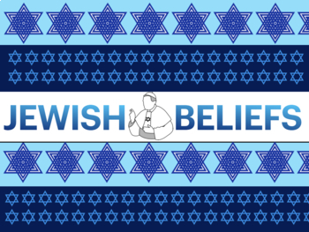 Preview of Jewish Beliefs & Culture! Slides & Presentation!
