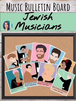Preview of Jewish Composers & Musicians Poster Set