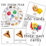 Jewish Holidays Bundle, Jewish Holidays Calendar and Monte