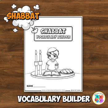 Preview of Shabbat Vocabulary Builder