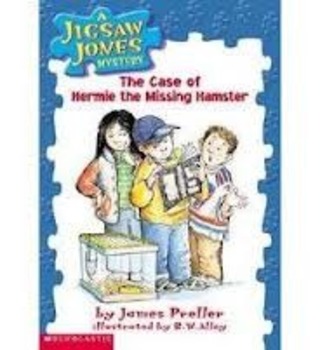 Preview of Jigsaw Jones: The Case of Hermie the Missing Hamster Comprehension Packet