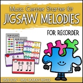 Music Center Starter - Jigsaw Melody Centers for Recorder 