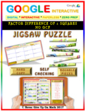 Jigsaw Puzzle: Factor Difference of 2 Squares NO GCF (Goog