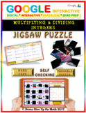 Jigsaw Puzzle: Multiplying & Dividing Integers (Google Int