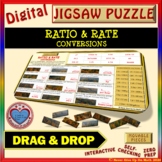 Jigsaw Puzzle: Ratio & Rate Conversions DISTANCE LEARNING