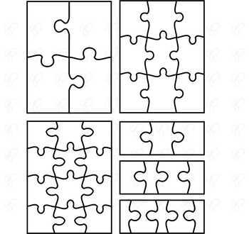 Confrontar Joya Dedos de los pies Jigsaw Puzzle Template Clipart by Poppydreamz by Poppydreamz Digital Art