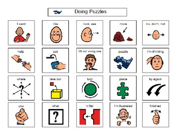 Jigsaw Puzzles - Boardmaker by Speech Pathology Toolkit | TpT