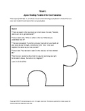 Jigsaw Reading for Parable of the Good Samaritan (Luke 10)