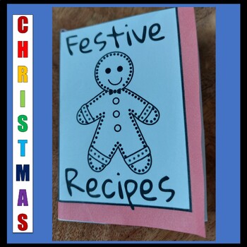 Preview of Jigsaw activity: Festive recipe book