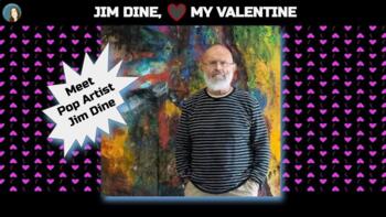 Preview of Jim Dine, Be My Valentine!