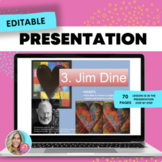 Jim Dine Hearts POP ART Lesson 3 - 6 projects, handouts Go