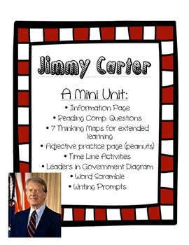 Jimmy Carter: A Mini Unit by A Day in the Life | TpT