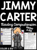 President Jimmy Carter Reading Comprehension Biography Worksheet