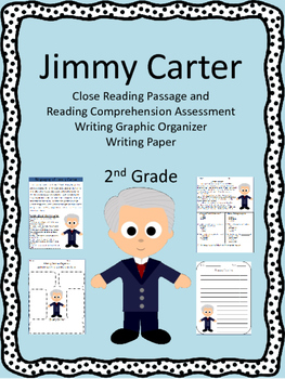 Preview of Jimmy Carter Reading and Writing Lessons