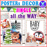 Jingle All the Way CHRISTMAS Poster Holiday Classroom Deco