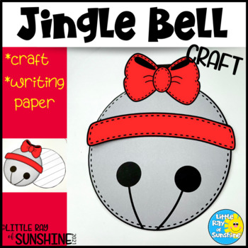 Christmas Bell Writing Paper Printable by LailaBee