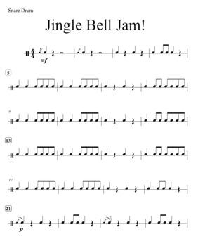 Jingle Bell Jam! per a la banda inicial deJingle Bell Jam! per a la banda inicial de  