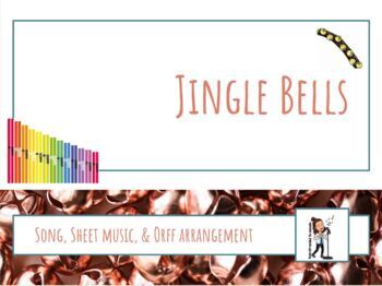 Preview of Jingle Bell Lesson & Unit for Voice & Orff Arrangement on Google Slides