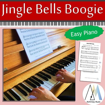 Jingle Bells Alpha Notes 5 finger - Easy Piano - Digital Sheet Music