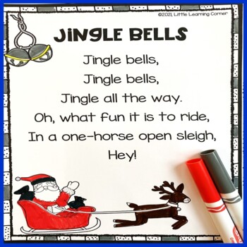 Preview of Jingle Bells - Christmas Poem for Kids