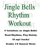 Jingle Bells Rhythm Workout - Winter Song Alternatives - 3