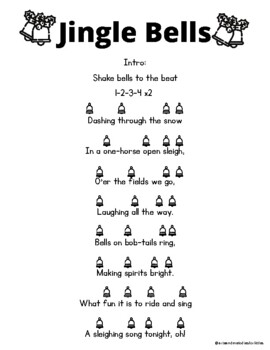 Jingle Bells Lyrics, Music Notes, Inc. Music You Can Read, Kodaly, Orff,  Solfeggio, Solfege, Elementary Music Literacy Curriculum, Third Grade  Children's Songs