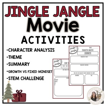 Preview of Jingle Jangle Movie Activities